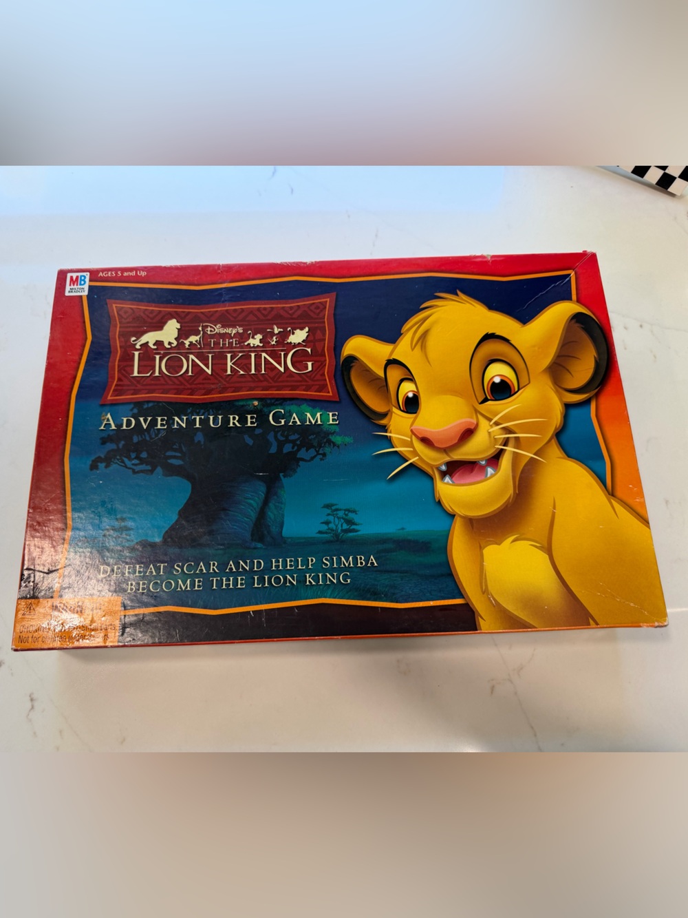 Disney’s The Lion King Adventure Game – Vintage 2023 Milton Bradley Board Game